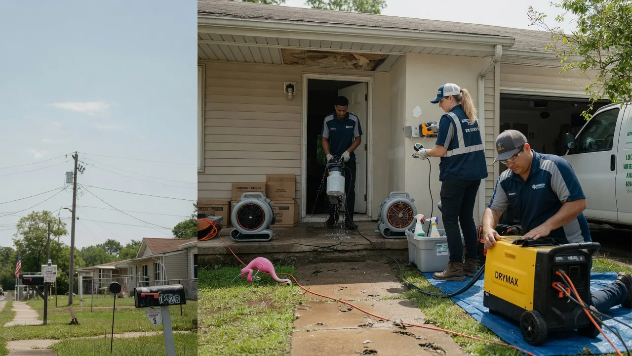 Storm Damage Water Removal in Bradford, IA near me